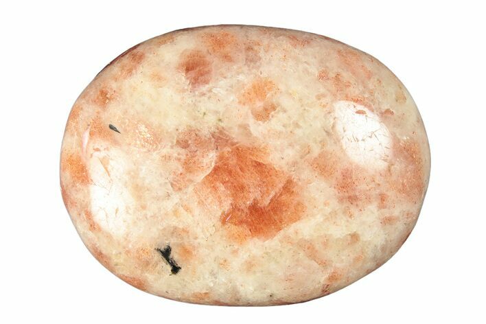 1.7" Polished Sunstone Pocket Stone  - Photo 1